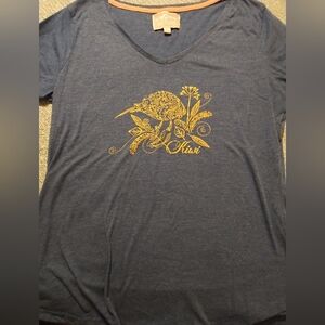 🇺🇸 Clearance 🇺🇸Sea To Sky Blue T Shirt With Ocean Graphics